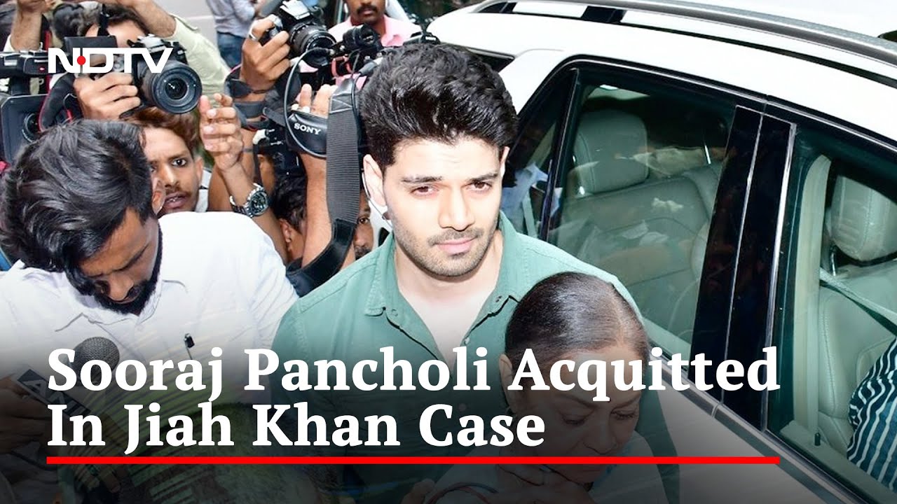 Actor Sooraj Pancholi Acquitted In Jiah Khan Death By Suicide Case