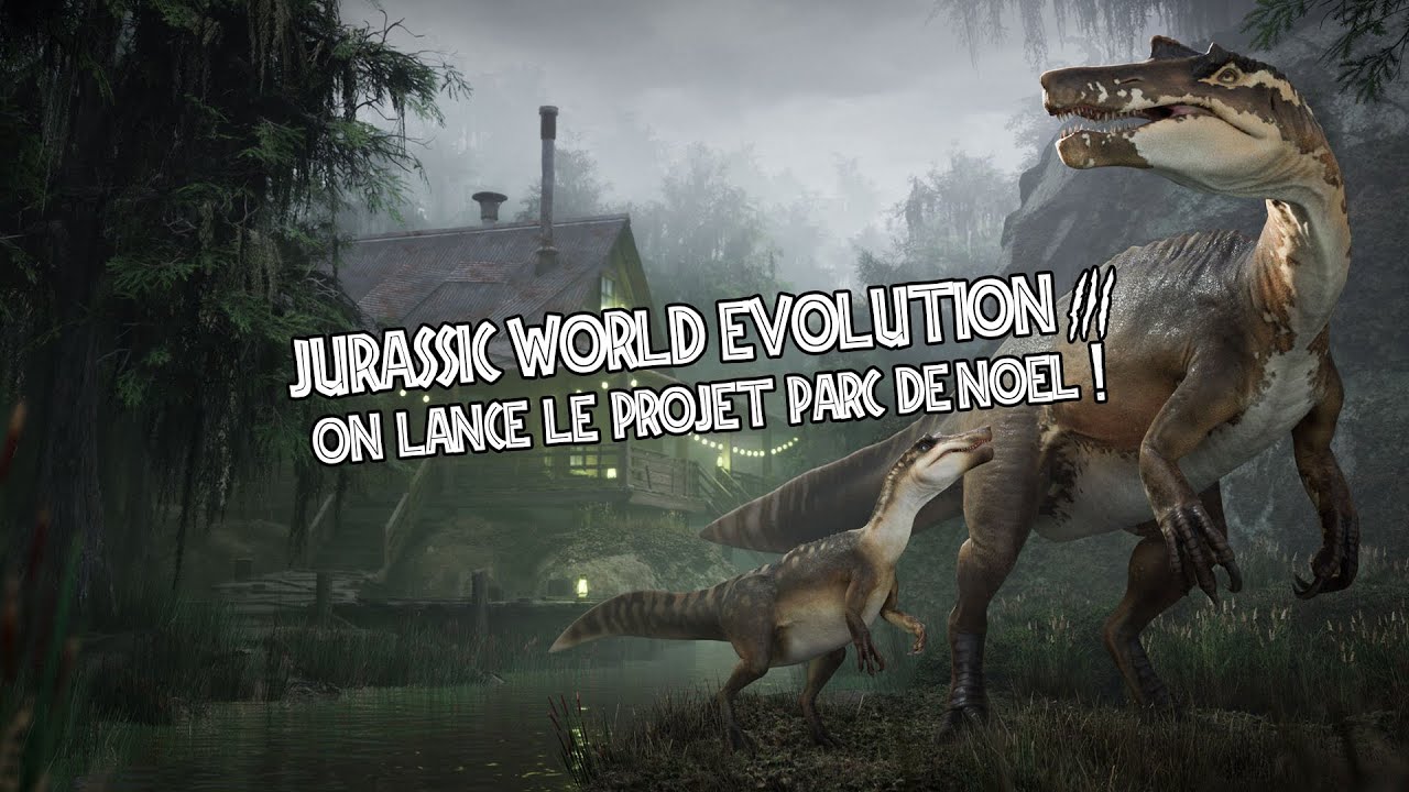 On lance le projet parc à dinosaures sur le thème de Noël !