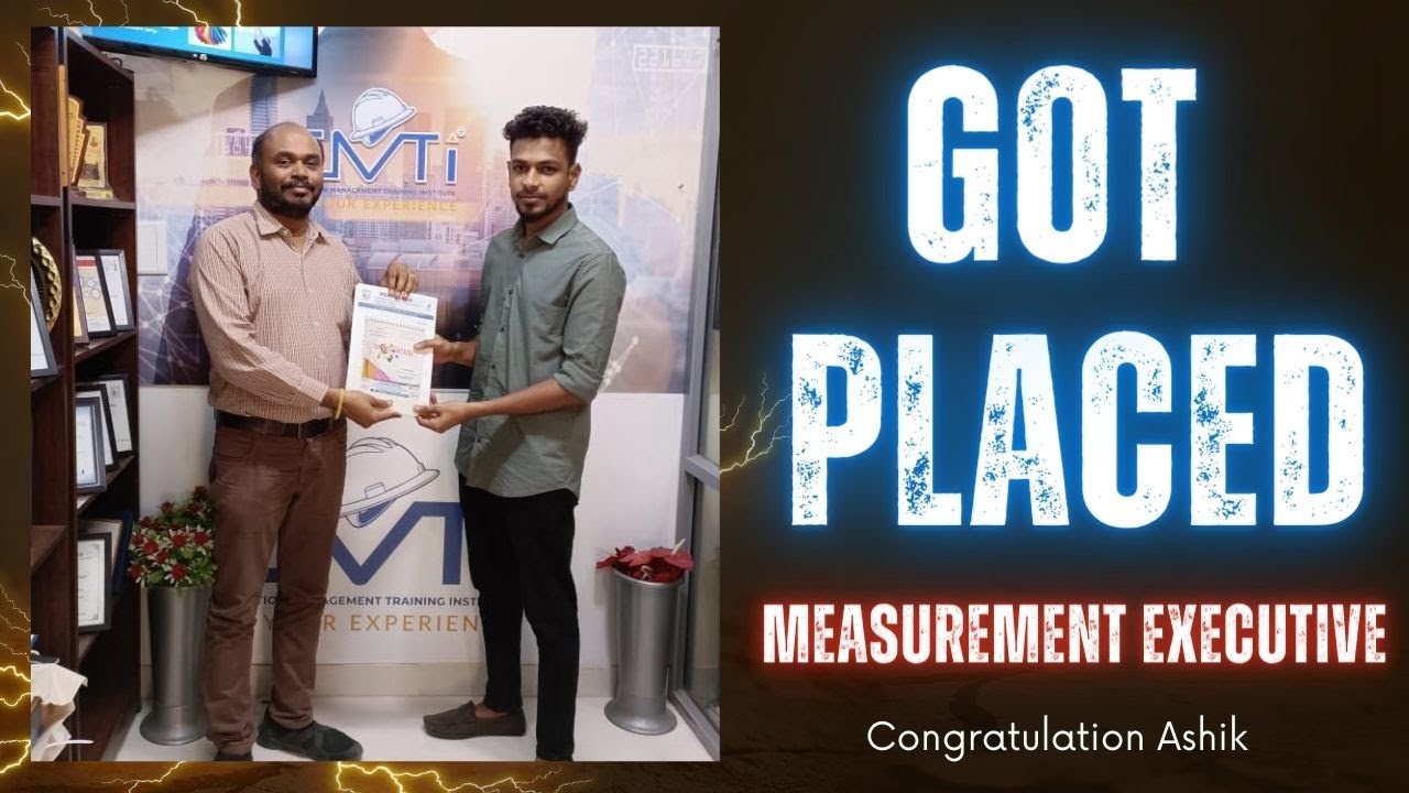 Ashik| Madurai | Tamilnadu Civil Engineer trained at Bengaluru and got placed at Chennai