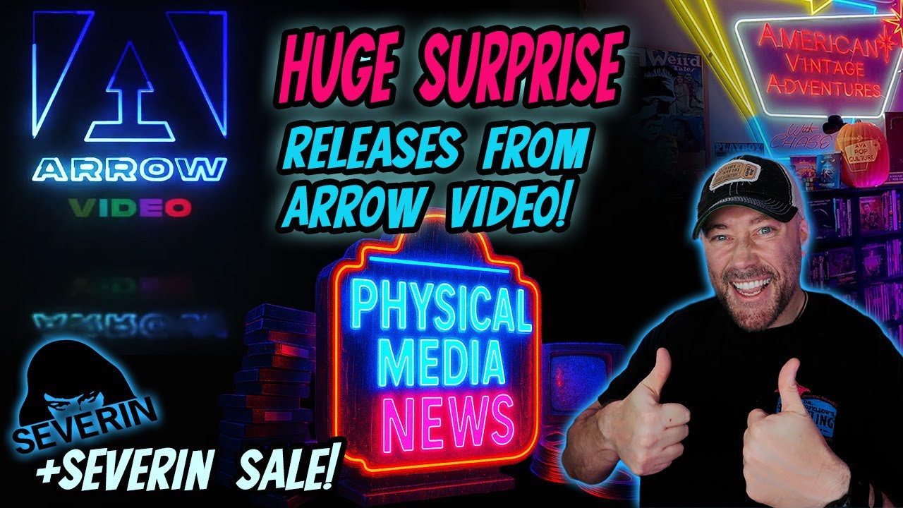 Physical Media NEWS! Arrow Just Dropped a HUGE Surprise for Collectors!