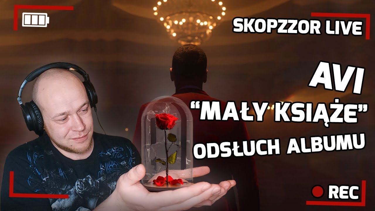SKOPZZOR LIVE - AVI - MAŁY KSIĄŻĘ 🌹 - ODSŁUCH ALBUMU🎧