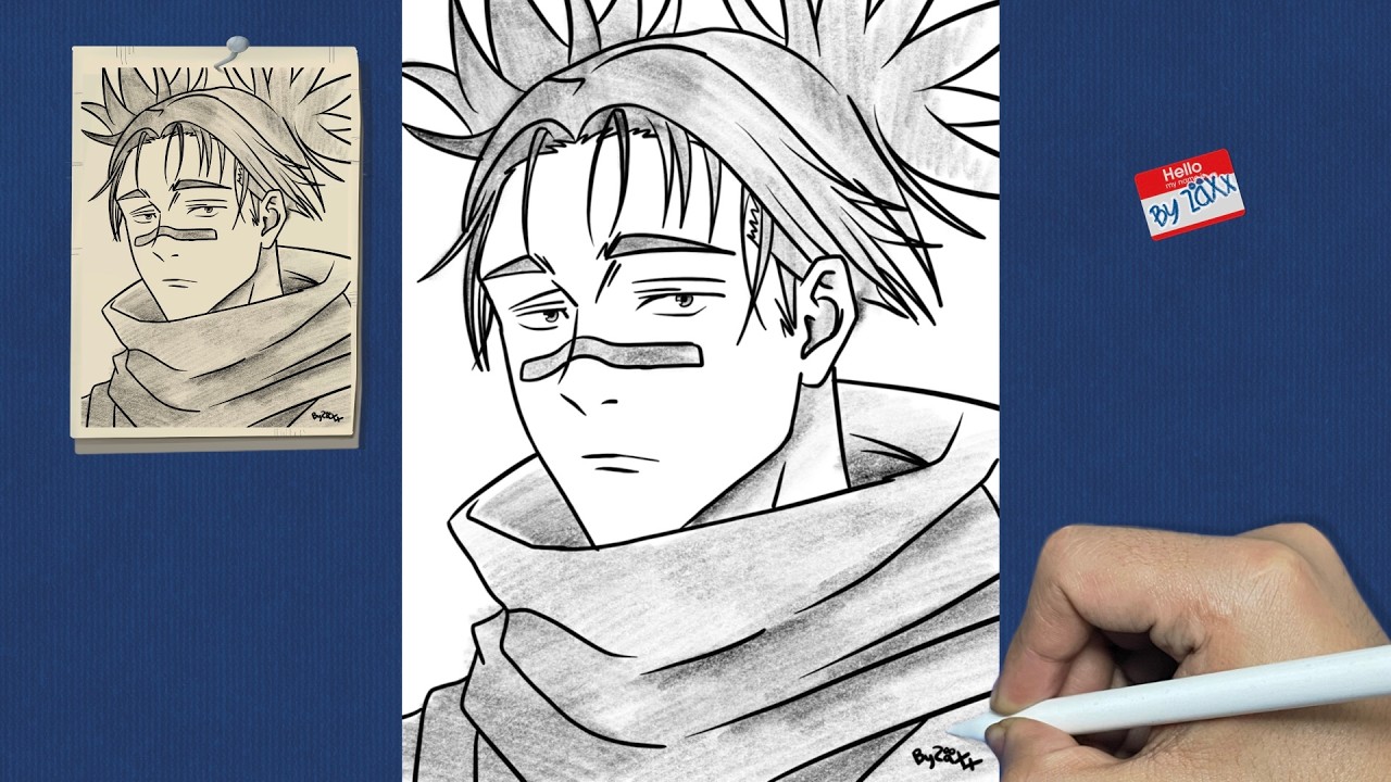 COMO DESENHAR CHOSO KAMO 脹相 | JUJUTSU KAISEN