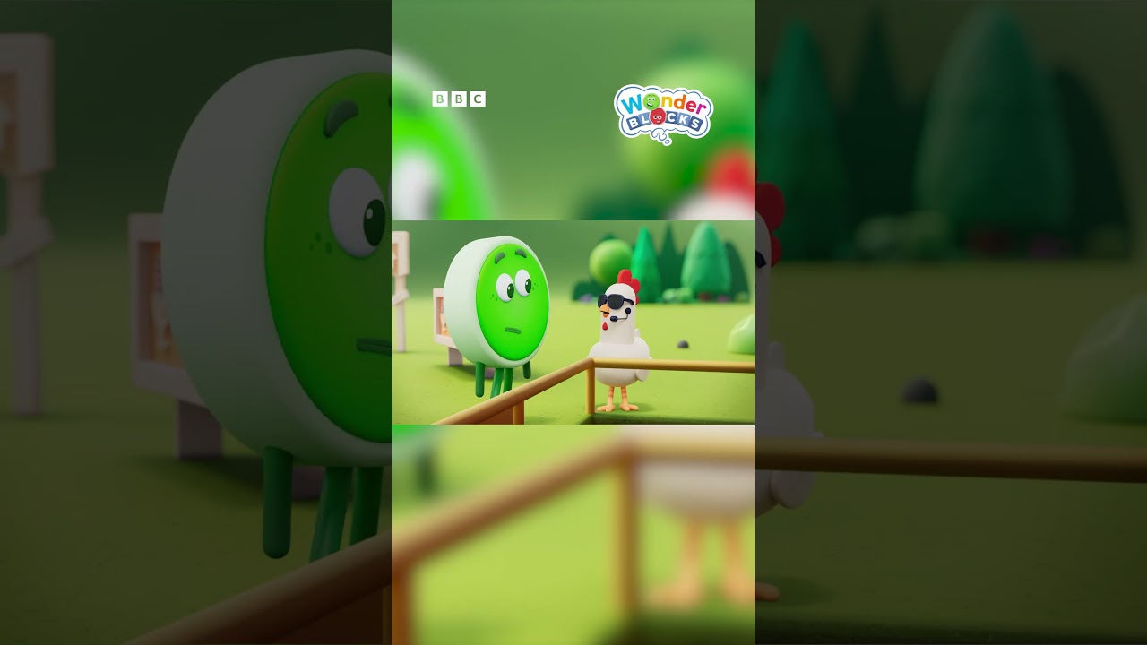 Wonderblocks: Meet Cluck and Moo | CBeebies #NewEpisode 🐤✨🐮 #shorts