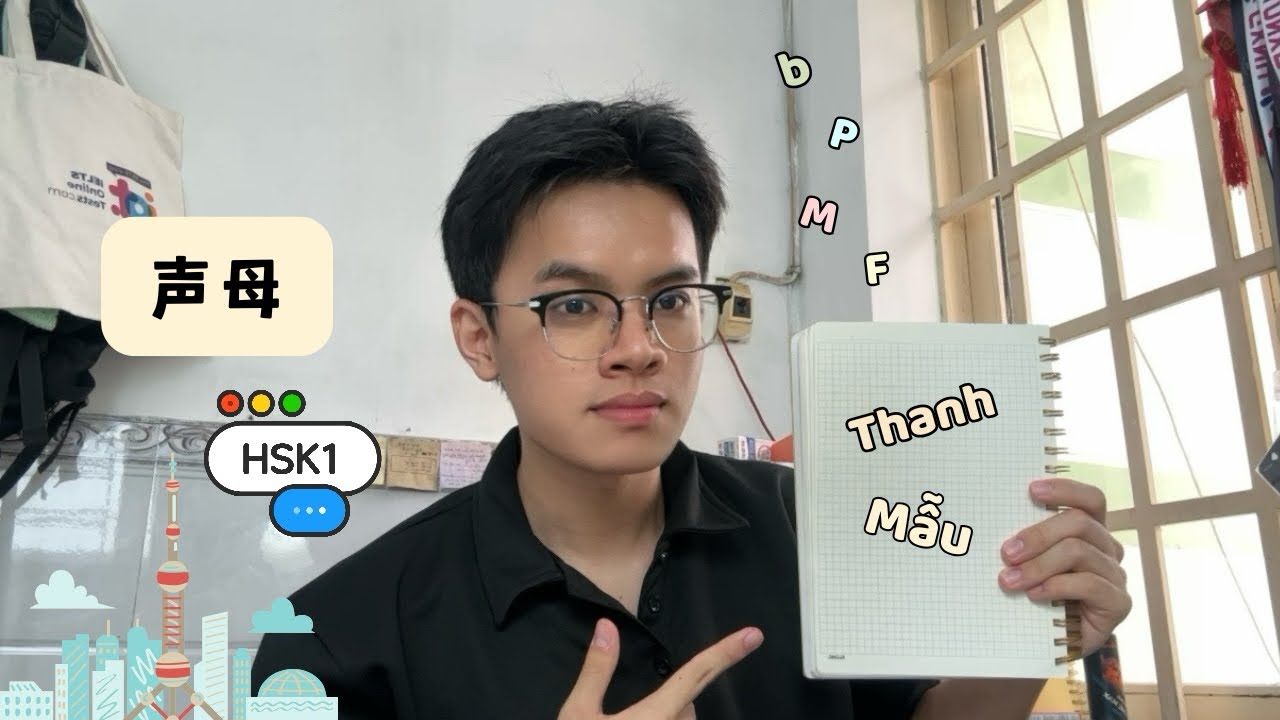 STUDY DIARY #1 | 💡14 PHÚT hiểu ngay các nguyên tắc phát âm Thanh mẫu trong tiếng Trung | TunMin