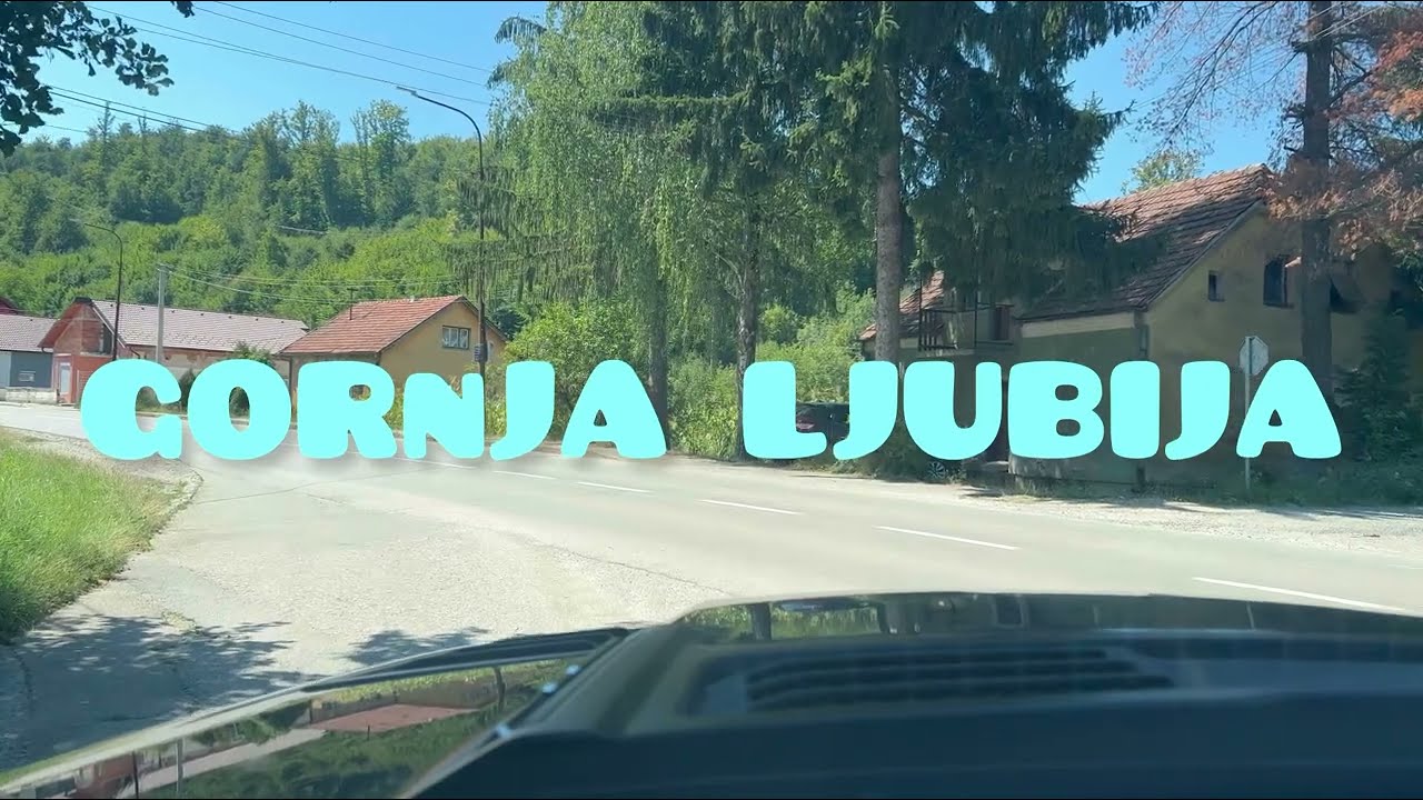 Gornja Ljubija, Bosnia and Herzegovina City Drive