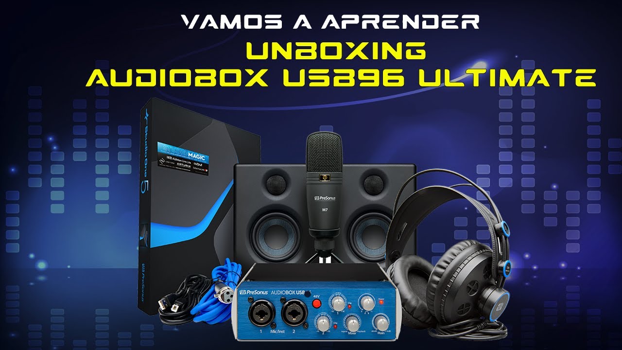 Unboxing Audiobox USB96 Ultimate Bundle ✅✅👌 ¡Home Studio!