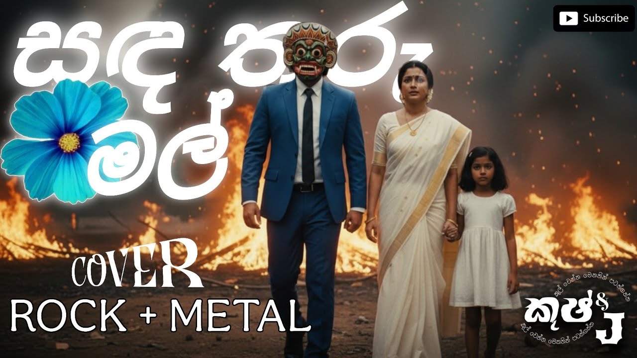 Sanda tharu mal | සඳ තරු මල් rock Metal cover | 