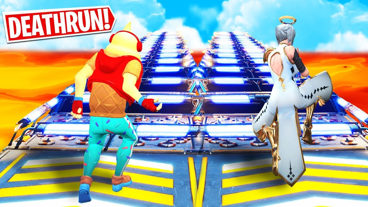 *NUEVO FORTNITE DUO DEATHRUN* MINIJUEGO PARKOUR PUZZLE! | HERNY
