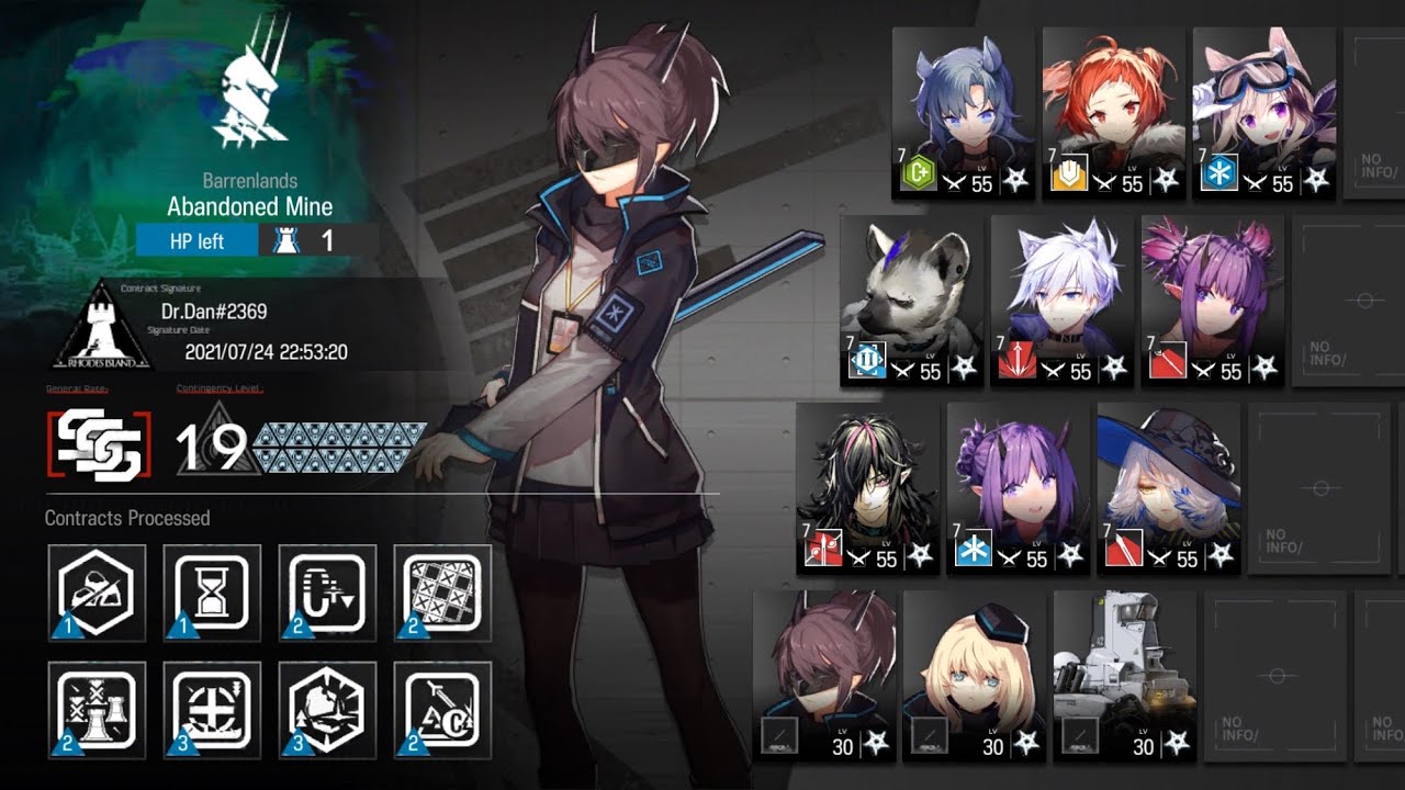 [Arknights] CC#4 Permanent Map Low Rarity Risk 18 + 1 (12 Ops)