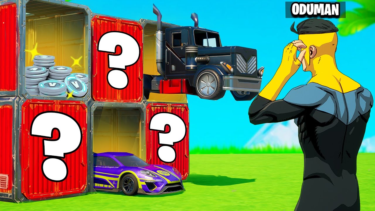 Ich KAUFE zufällige MILLONÄRS GARAGEN in Fortnite!