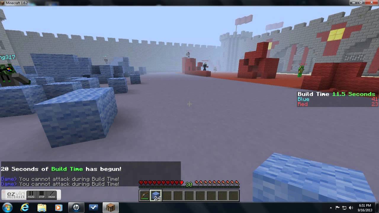 What is: Turf Forts? (minecraft minigame)
