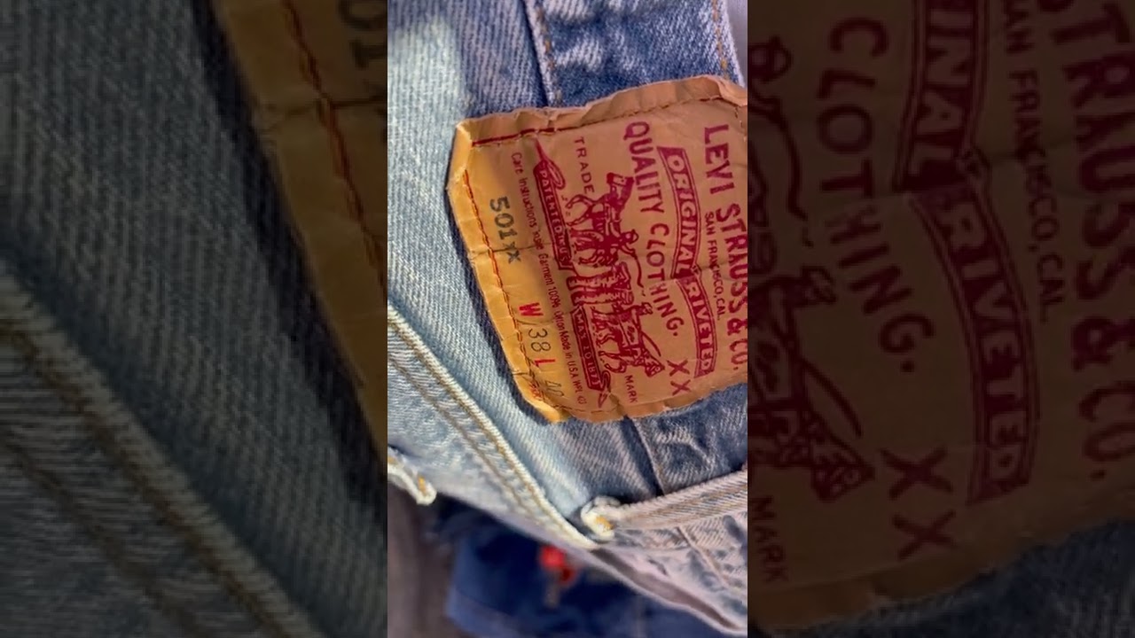 Levi&rsquo;s 501XX #shorts