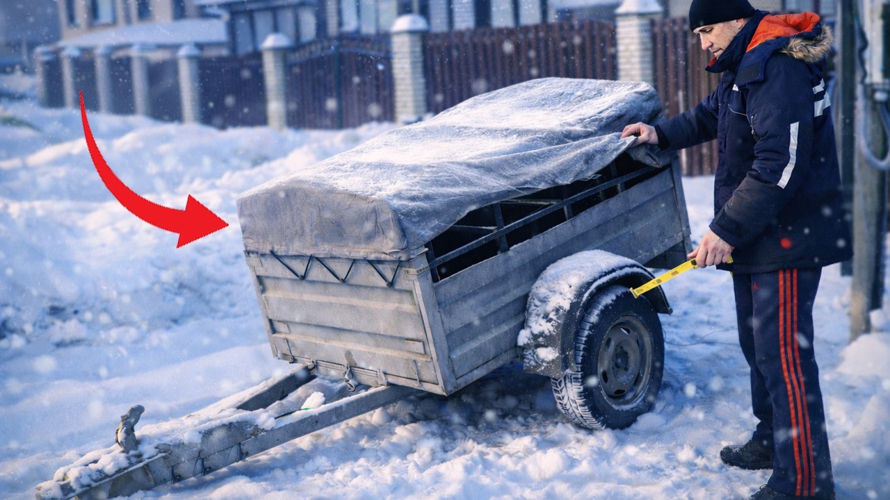 I'm building a tiny self-contained trailer house — Part 1