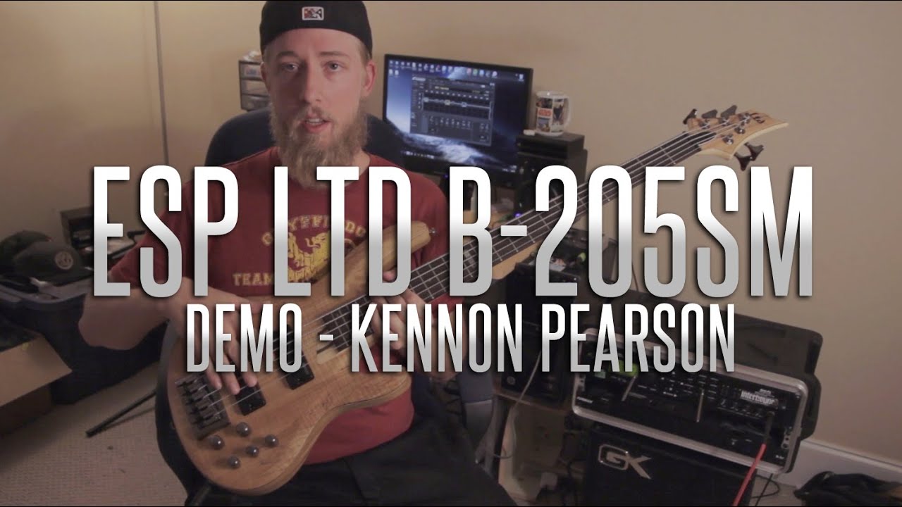 GEAR DEMO - ESP LTD B-205SM Bass