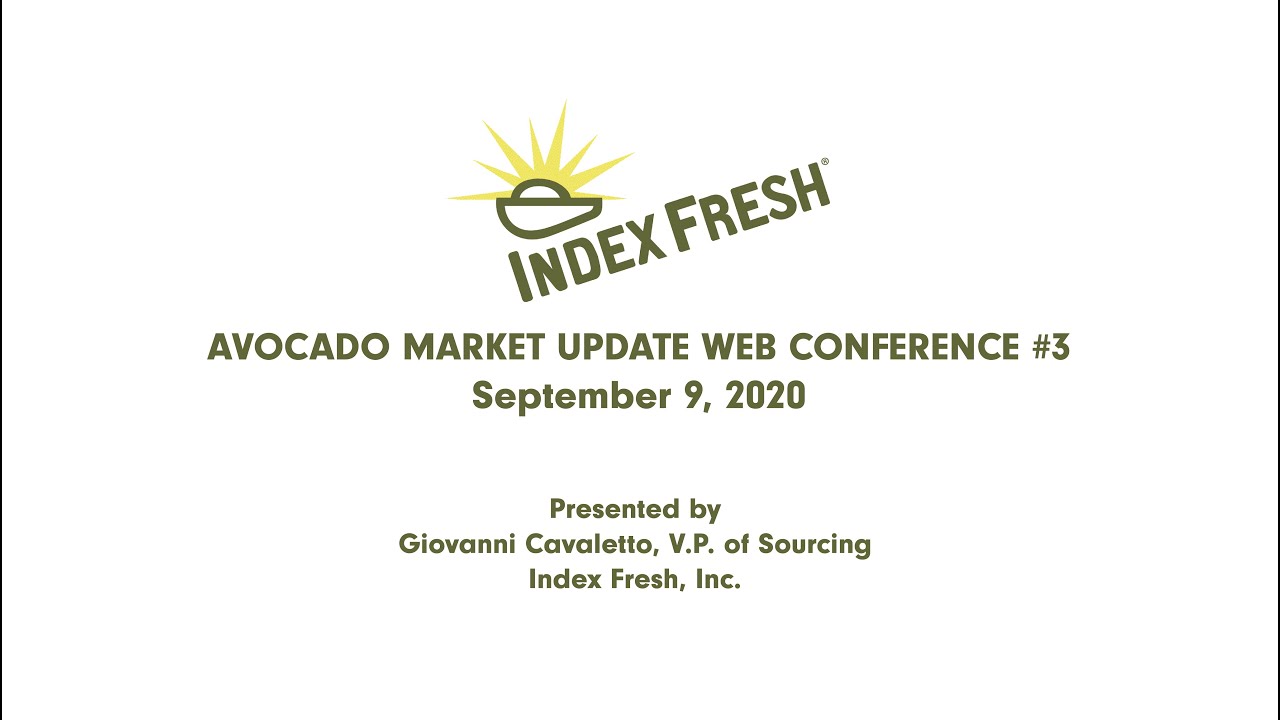 Avocado Market Update Web Conf 3