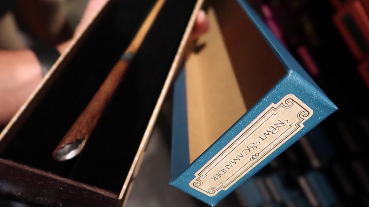 Checking Out The New Fantastic Beasts Wands In Ollivanders!