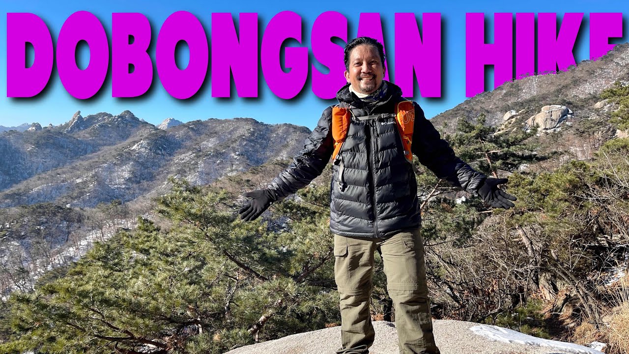 Dobongsan Winter Hike | Bukhansan National Park | Seoul, South Korea