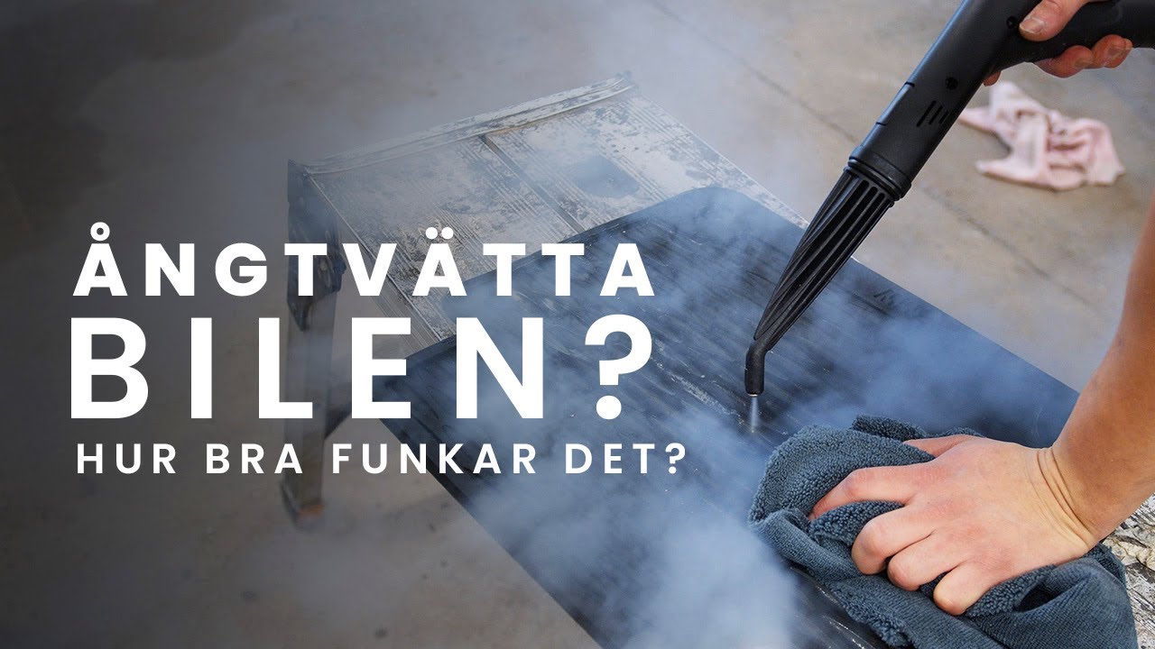 ÅNGTVÄTTA BILEN! Tornador Steam -Vi provar!