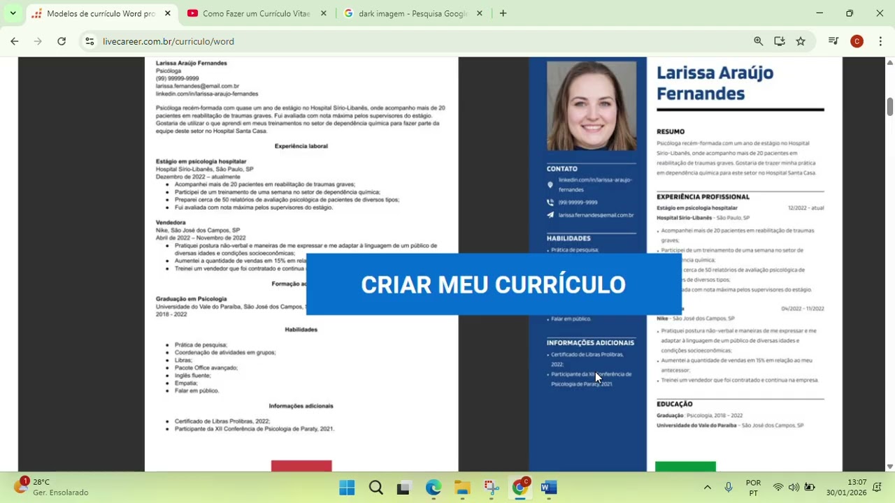 Como Colocar Competências e Línguas no Currículo (Parte 3) | Passo a Passo- CV