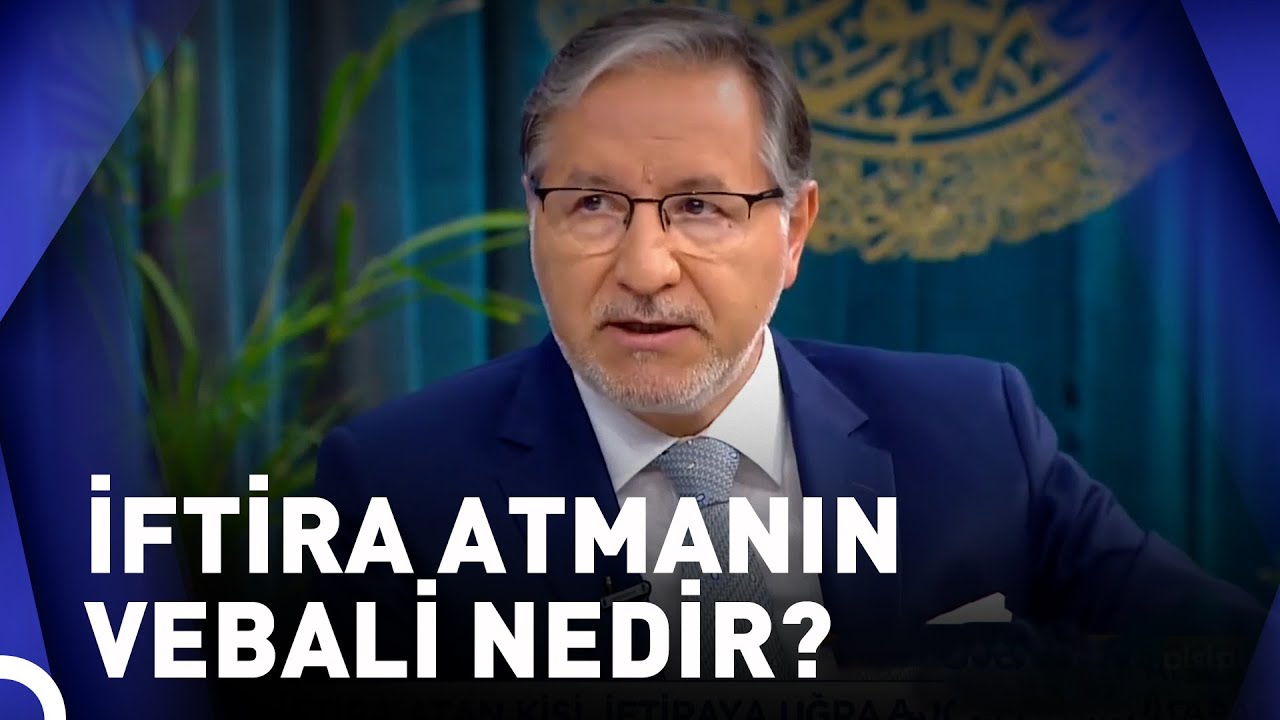 İftira Atanı Ahirette Nasıl Bir Azap Beklemektedir?  | Prof. Dr. Mustafa Karataş ile Muhabbet Kapısı