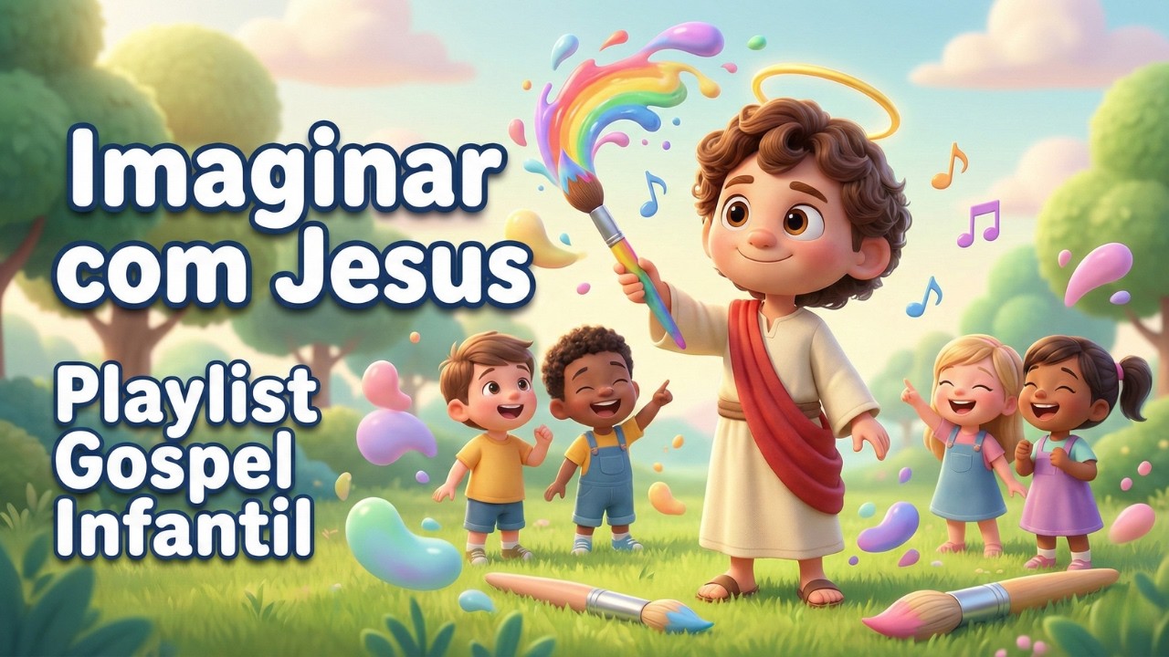 Playlist Gospel Infantil 🎨 Canções para Imaginar com Jesus | BIBLIATOON