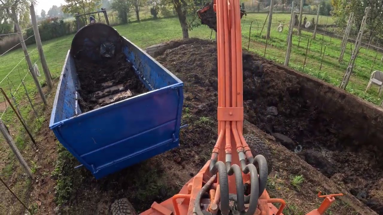 Spargimento letame 💩💩💩💩 2025 Landini 8500 e Fiat 211 R (2/3 Pt)