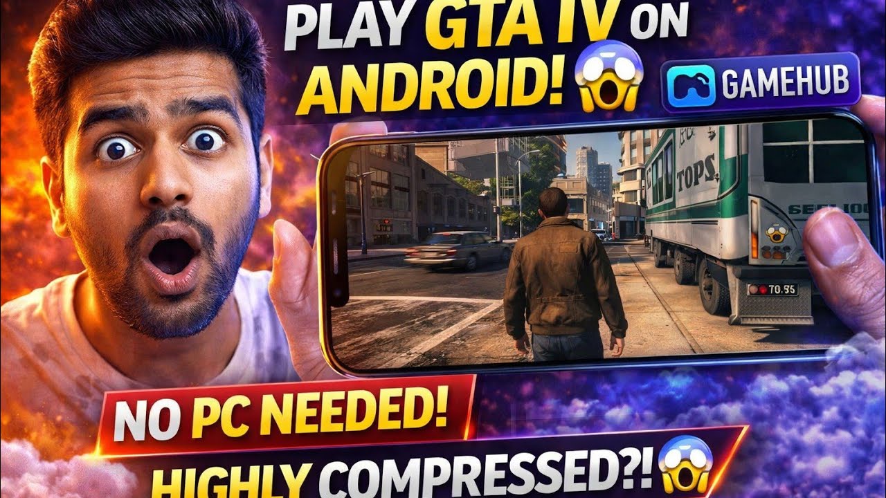 How to Play GTA IV on Android 😱 | GameHub Emulator Full Guide