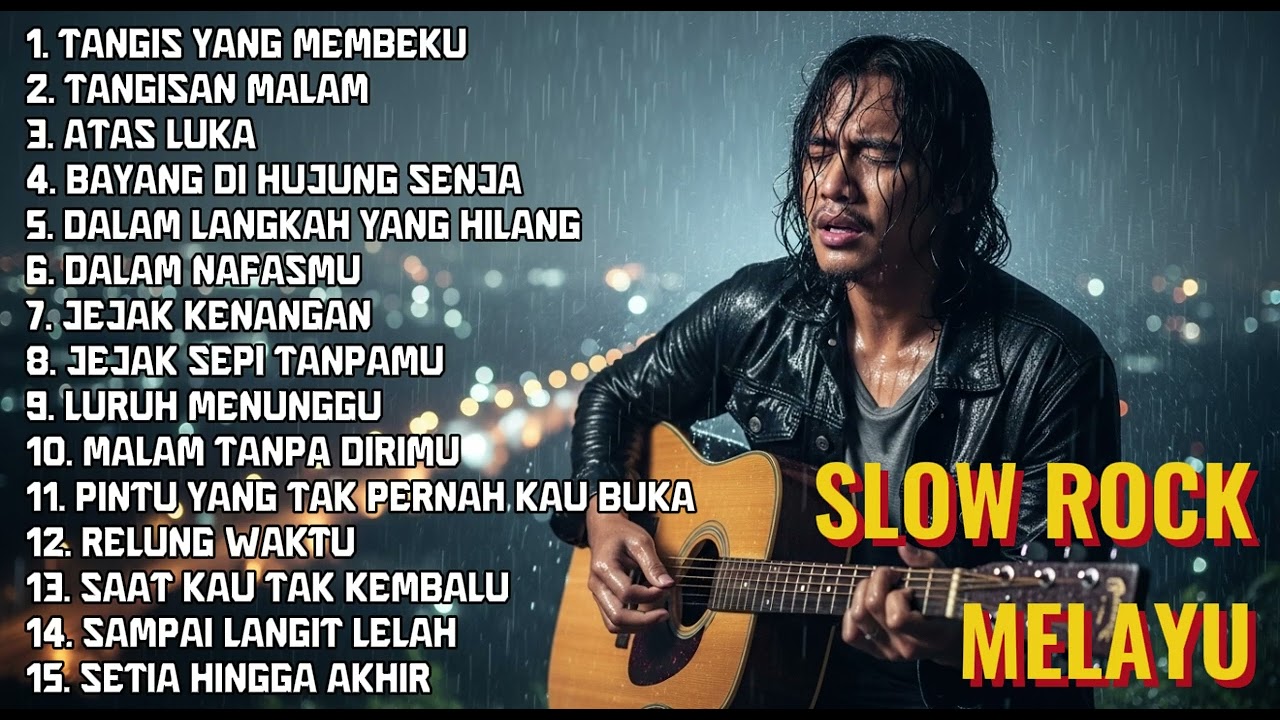 SLOW ROCK MELAYU BIKIN NANGIS 😭 | LAGU BALLAD PATAH HATI💔/slowrock