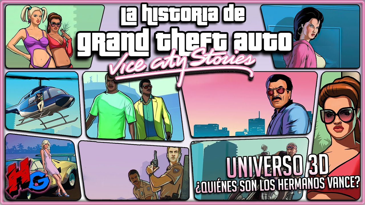 HISTORIA de GTA: Vice City Stories ☀️ | LOS HERMANOS VANCE (Y el origen del imperio de Diaz)