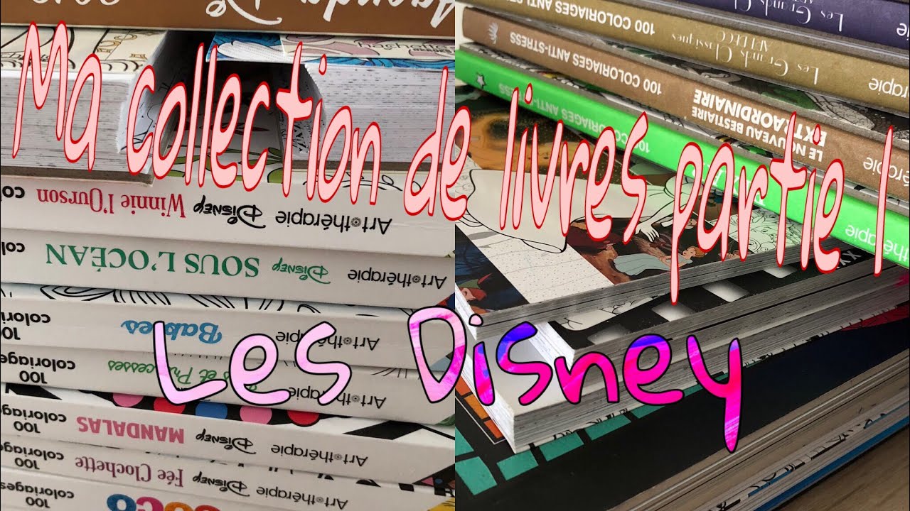 Ma collection de livres P1 : Les Disney + tout mes colos terminés