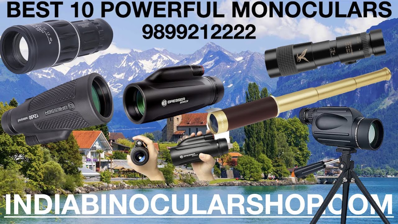 10 BEST POWERFUL ZOOM MONOCULARS FROM RS 800-16X52 VS 8-24X40 VS 8-24X50 VS12X50 VS 10X42 VS 8-20X30