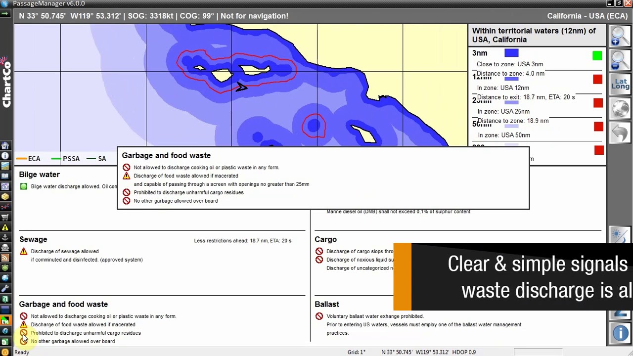 ChartCo  EnviroManager for MARPOL Compliance