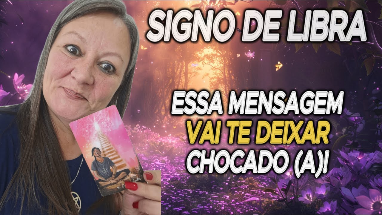 ♎ LIBRA – 🚨 VOCÊ NÃO ESPERAVA POR ISSO! UMA MENSAGEM MUDA TUDO!