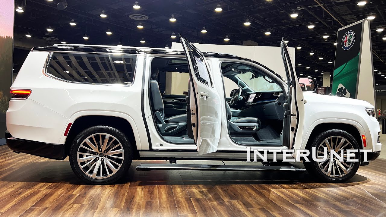 Largest 2023 Grand Wagoneer L Series III Luxury 4x4 Quadra-Drive with Hurricane Twin Turbo 510 SUV