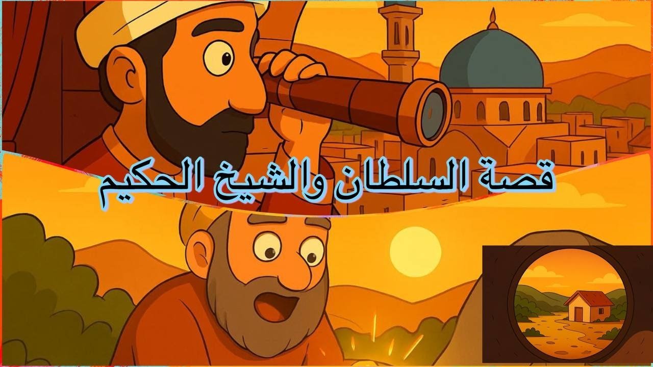 قصة السلطان والشيخ الحكيم| قصة اطفال ماقبل النوم
