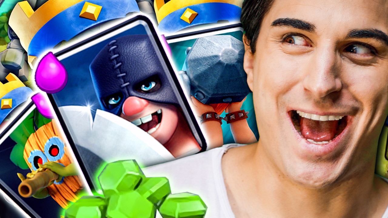 CLASH ROYALE | IL MAZZO SELVAGGIO! NUOVE CARTE TUTTE ASSIEME! [MAZZI STRANI]