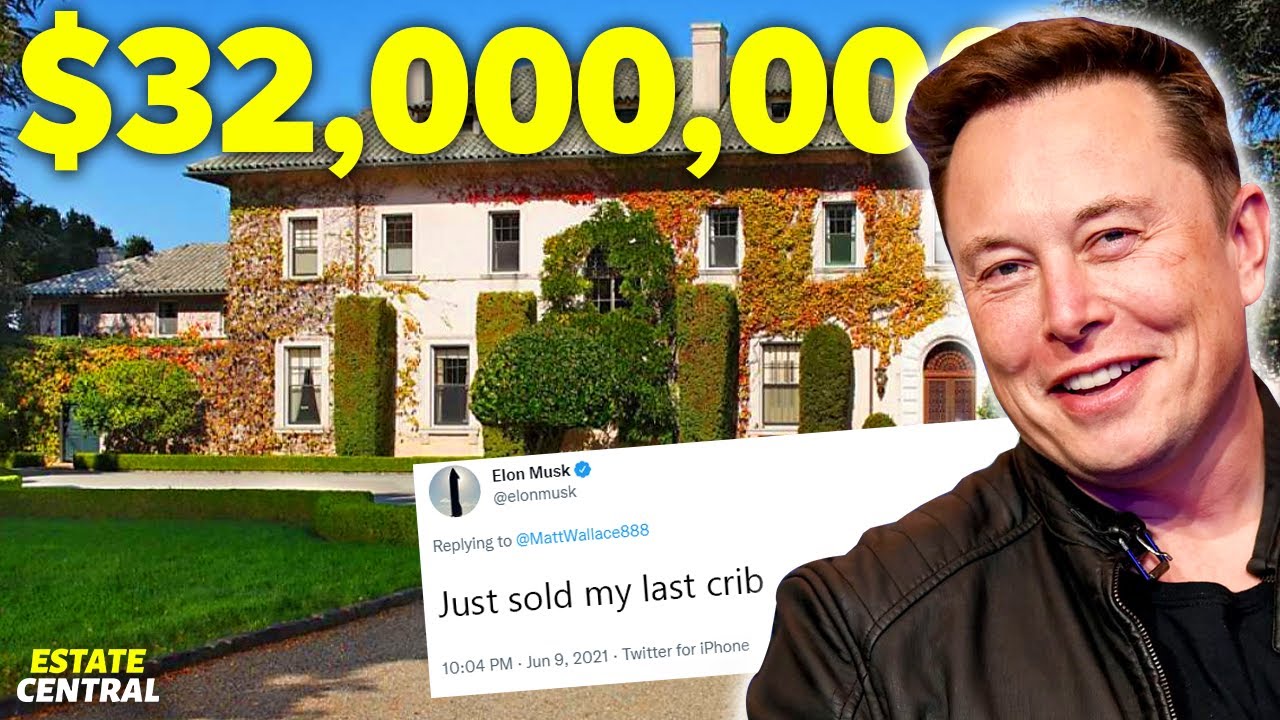 Elon Musk Sold All Mansions Except THIS
