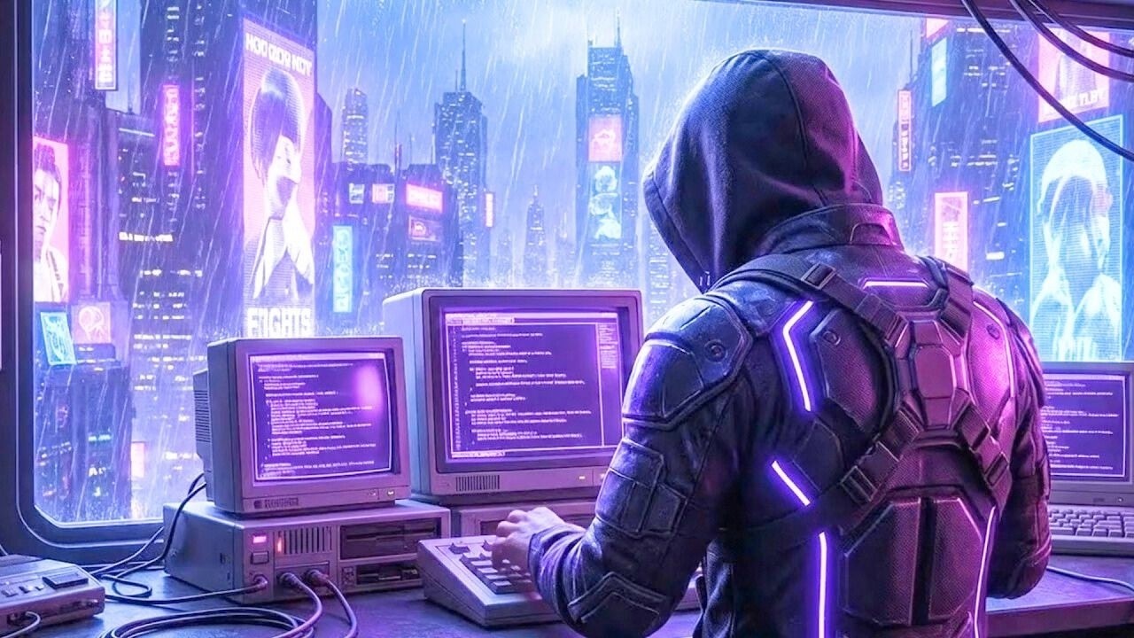 Dark Synthwave for Hyper-Focus Coding 💻 (1 Hour Deep Work Session)