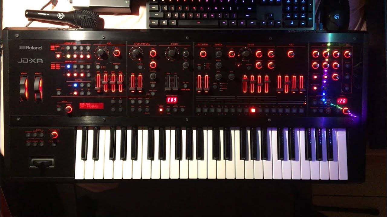 Roland JD-XA - Programming a Custom Patch