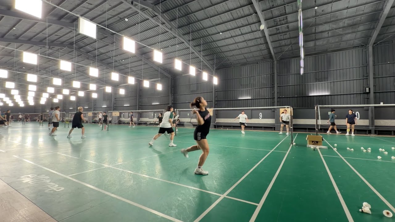 2026.2.25｜板橋羽球館打球｜01｜莊妹.純純 vs Sunny.拉拉