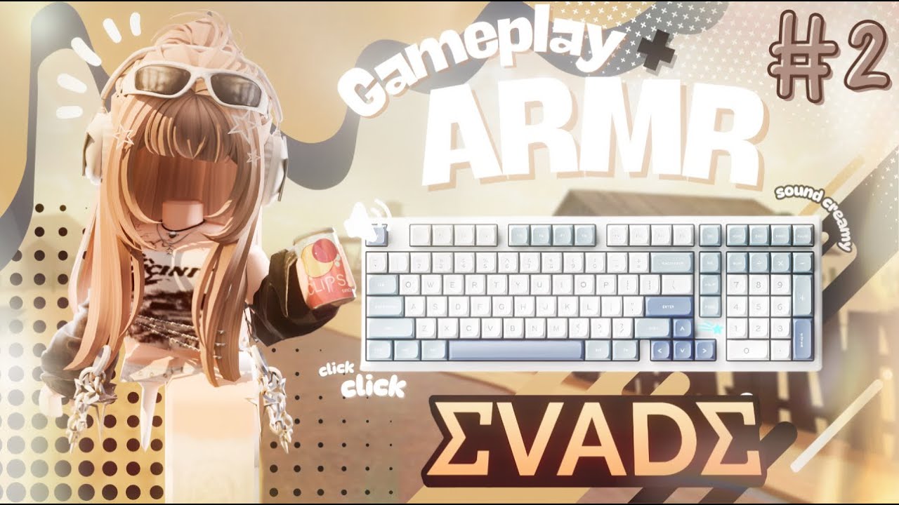 Roblox Evade | Dekay Galaxy 100 + Creamy Keyboard ASMR #2