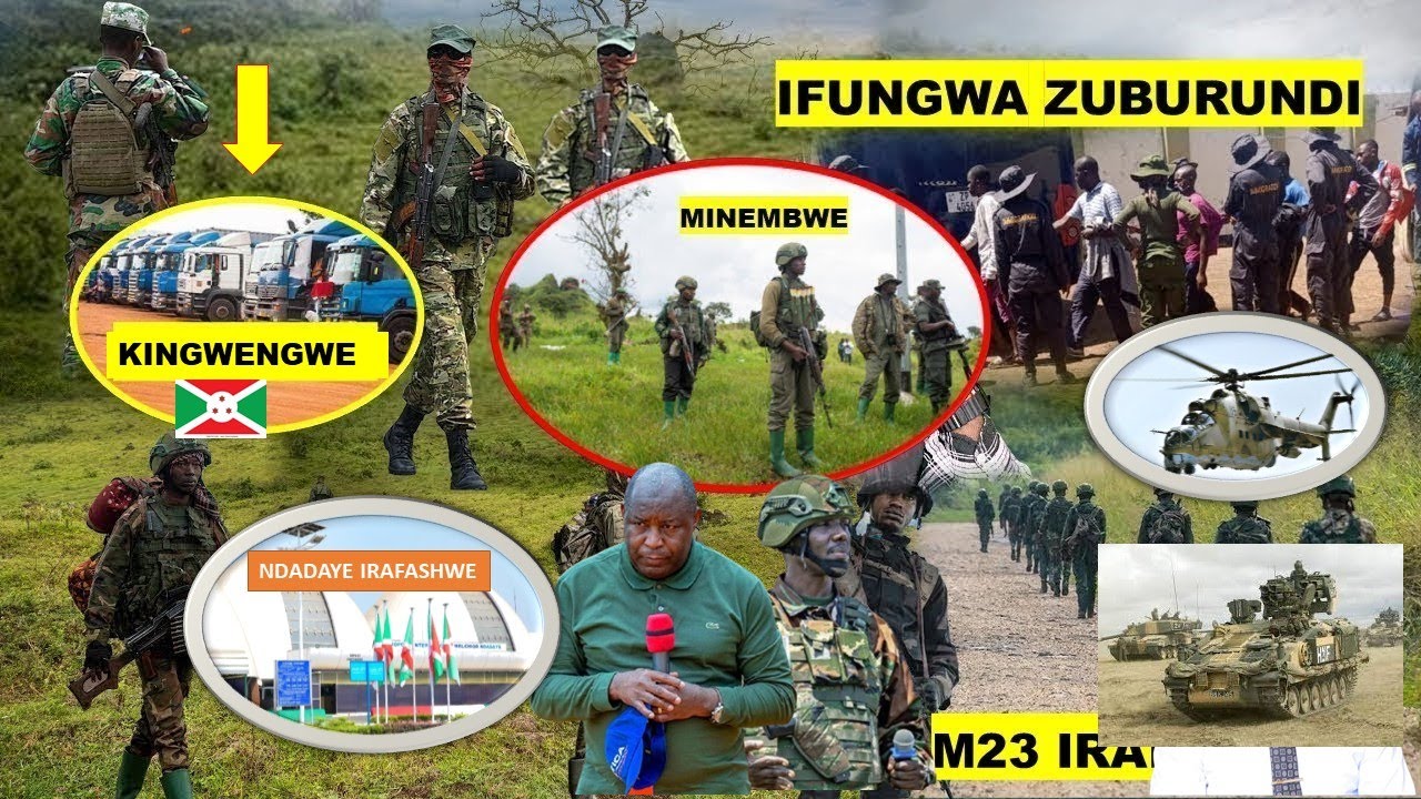 #ZAHABU M23 IRAZICAKIYE #IKIBUGA KINDEGE CYA #BUJUMBURA NICYA #GISANNGANI BIRAFASHWE GEN NVA ARASEBY