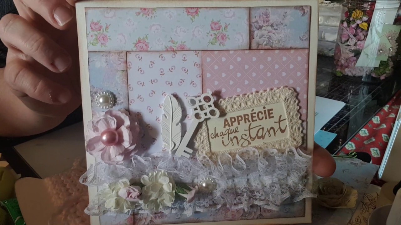 FAIRE UNE CARTE SHABBY