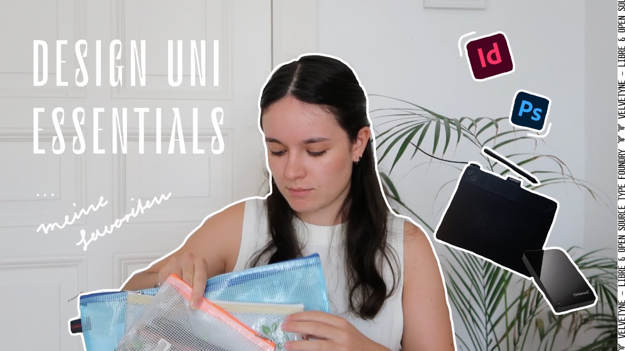 Design UNI ESSENTIALS 🌈 für's Kommunikationsdesign, Visuelle Kommunikation STUDIUM