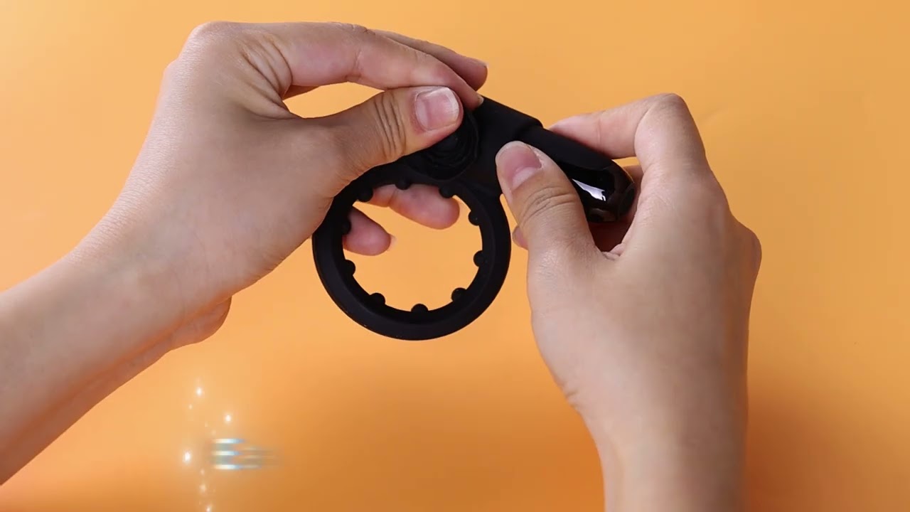 Mikilnqilo Vibrating Cock Ring with Mine Vibrator Male Sex Toys Penis Vibrator