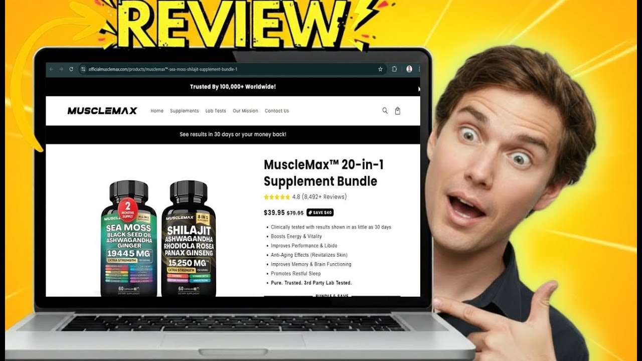 Muscle Max Review 2025: Is It Worth the Hype or Just a Scam?