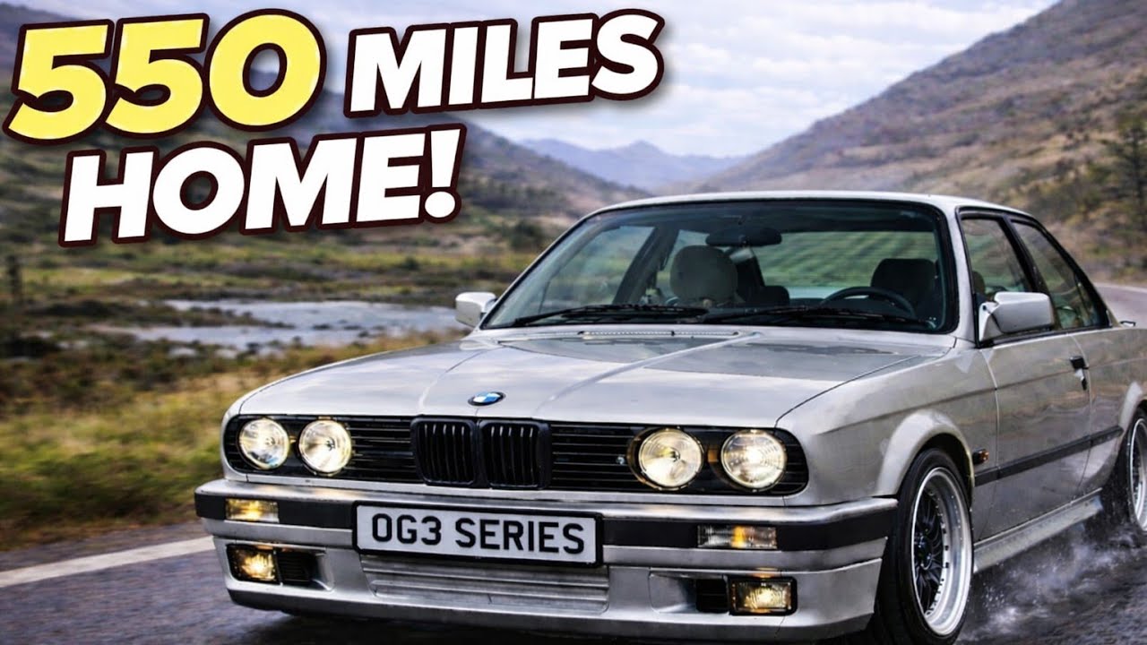 BMW E30 Back on the Road After 2 Years | 550 Mile Drive