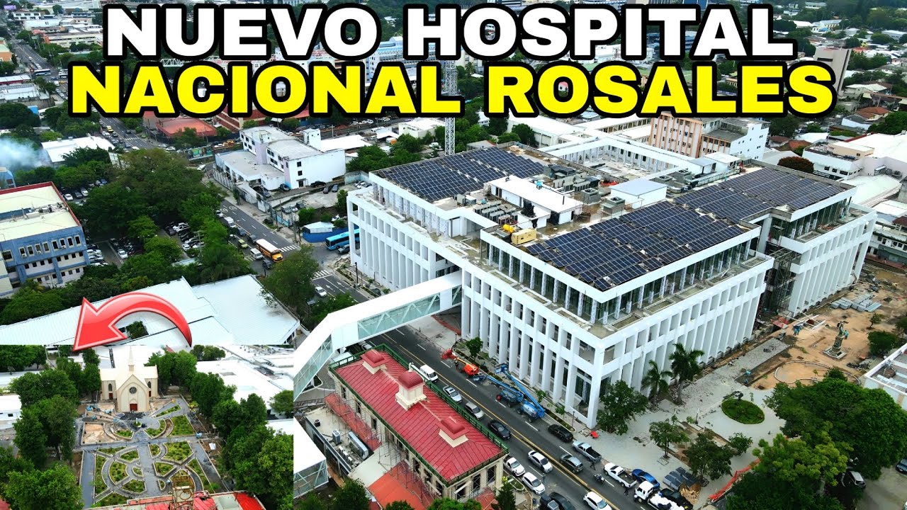 YA CASI FINALIZAN LOS TRABAJOS EN  NUEVO HOSPITAL ROSALES. #elsalvador