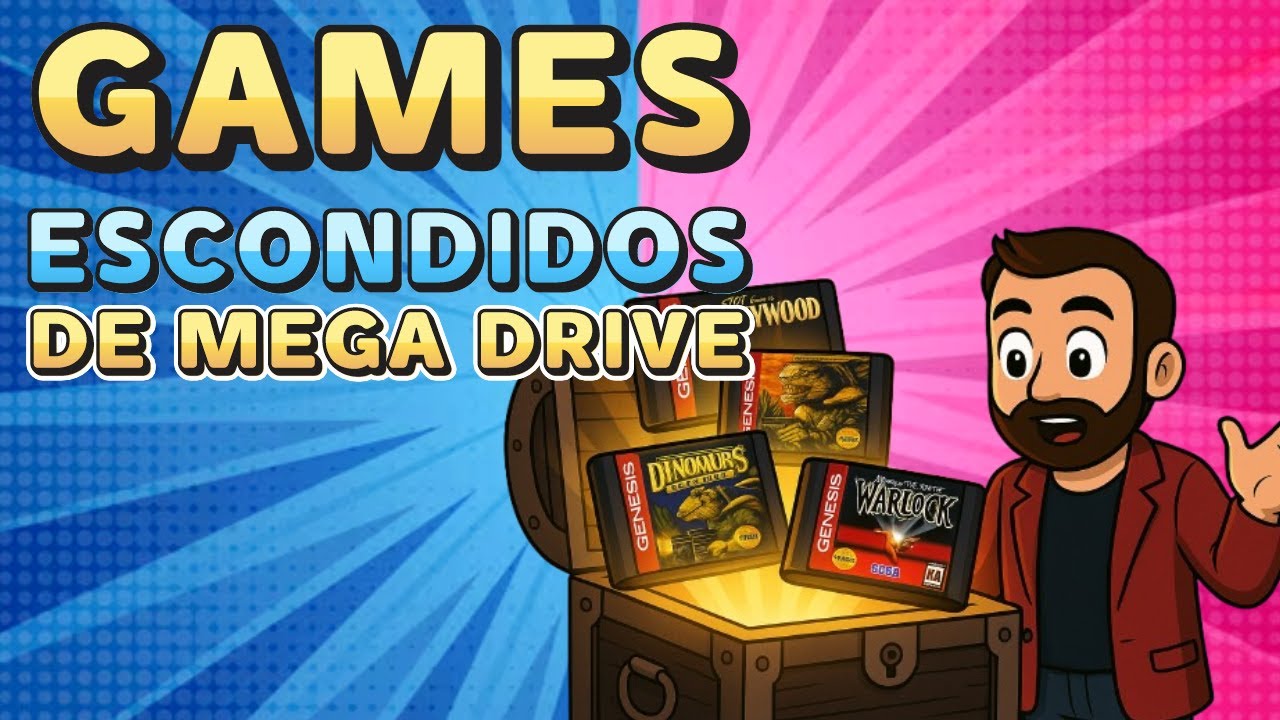 Desvendando os MELHORES tesouros ocultos do Mega Drive!