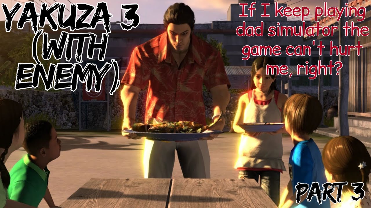If I just keep playing Dad Sim the horrors can't get me | Yakuza 3 With My Arch Nemesis (Part 3)
